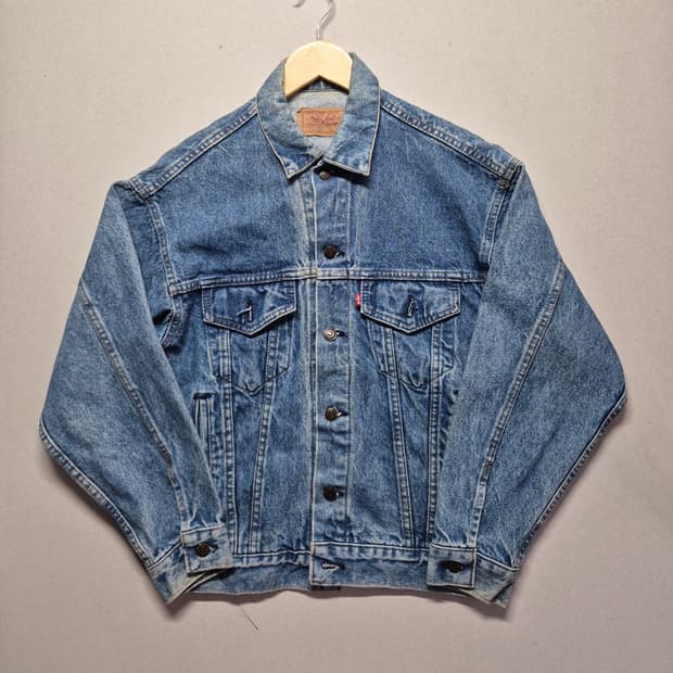 [실측 L] 80s US Made 리바이스 트러커 -113