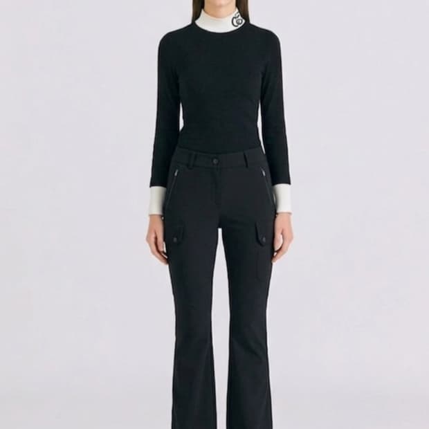 지포어 여성골프웨어 부츠컷 팬츠 73사이즈(L사이즈)