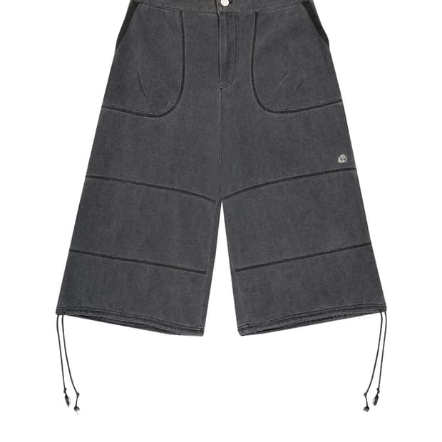 coyseio zigzag pants charcoal 1size