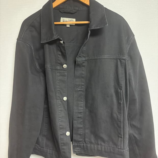 스투시 트러커 데님 자켓 팝니다