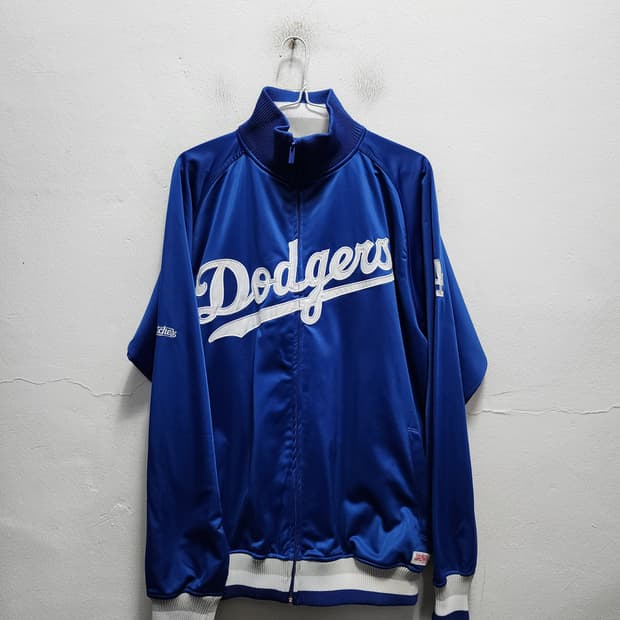 Stitches x MLB LA 스티치스 블루 야구점퍼 