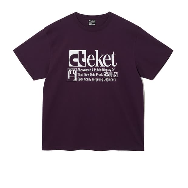 테켓 퍼플 반팔티 PURPLE PLAN TEE