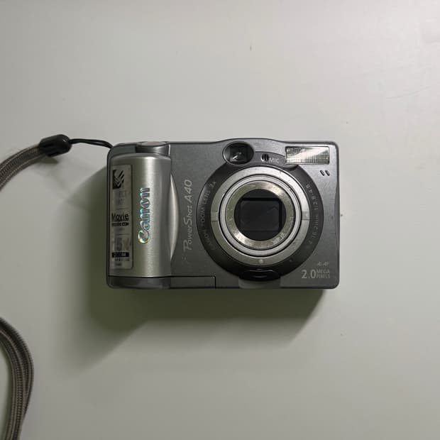 캐논 파워샷 pwershot a40 디카 빈티지 디지털카메라
