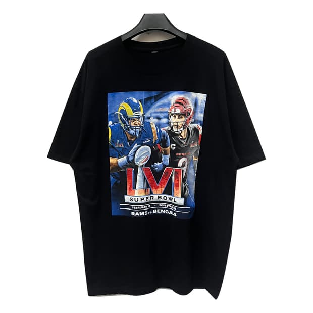 NFL 램스 vs 뱅골스 슈퍼볼 LVI 기념 빈티지 반팔티 2~3XL