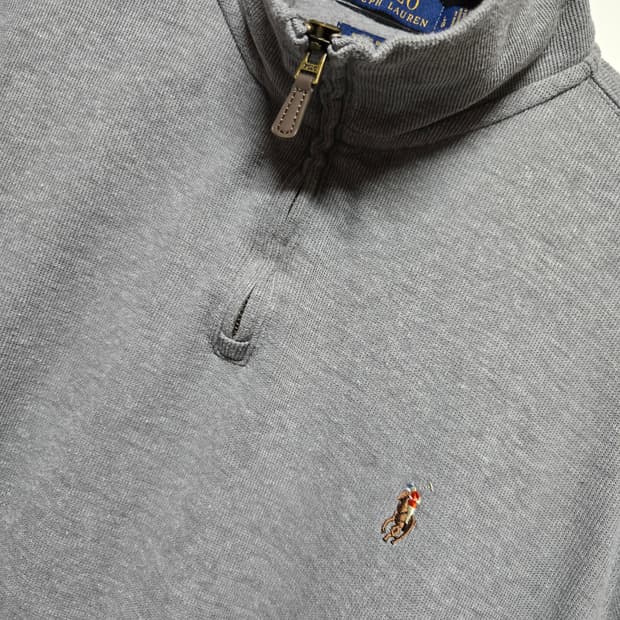 폴로 랄프로렌  남성 오버핏 반집업