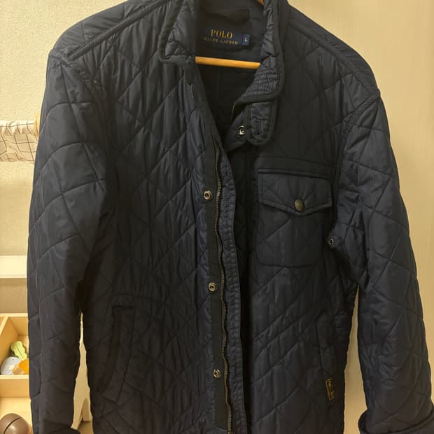 폴로 퀄팅 자켓