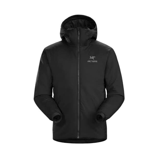 아크테릭스 아톰 LT 후디 블랙 M