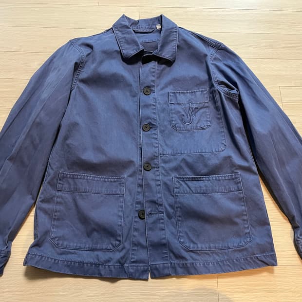 JW Anderson 유니클로 워크 자켓 L 네이비