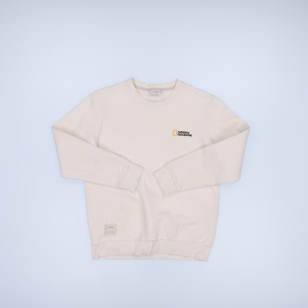 [L] 내셔널지오그래픽 스몰로고 맨투맨티셔츠 1104HR2