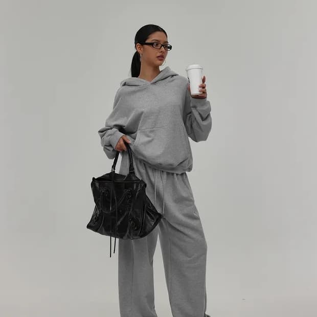 블랙업 헤비스웨트 오버핏 후디 후드티 