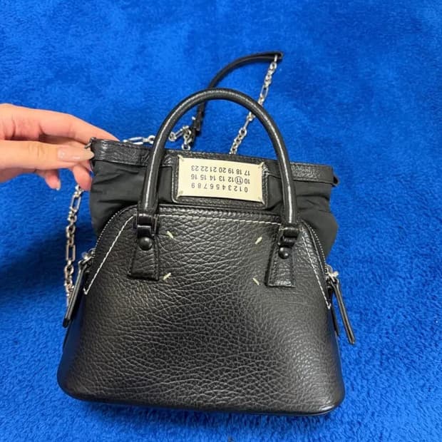 메종마르지엘라 5ac 마이크로백 블랙