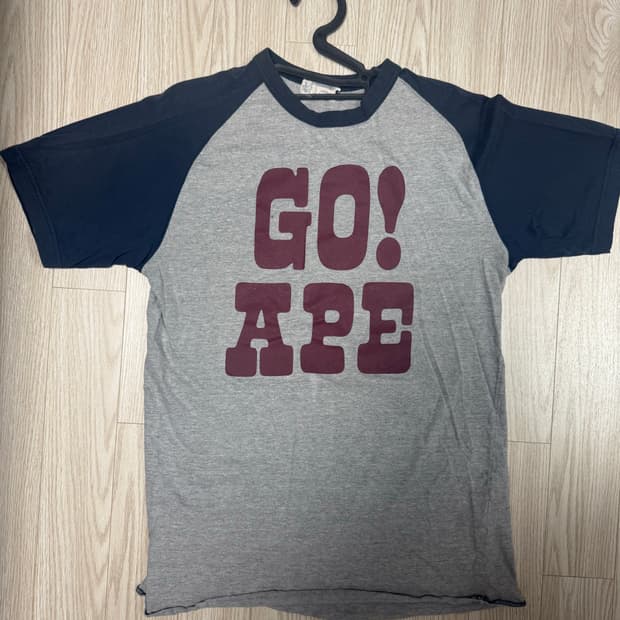 베이프 아카이브 go ape 래글런 티셔츠