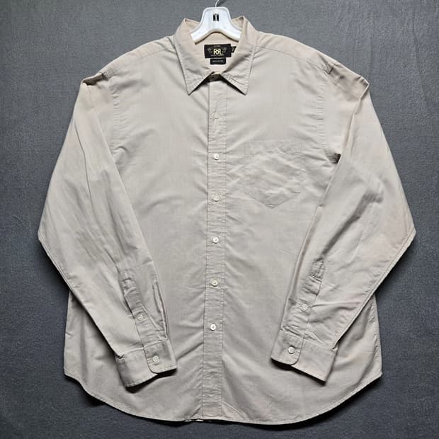 RRL 더블알엘 코튼 트윌 워크셔츠