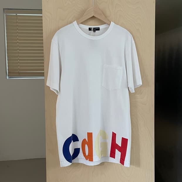 꼼데가르송 옴므 티셔츠