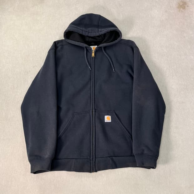 105 칼하트 써멀 네이비 후드집업