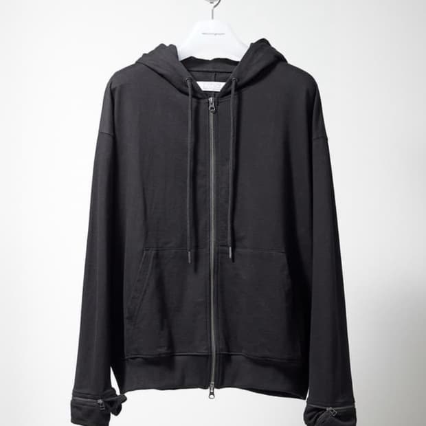 4)해칭룸 Boxer Zip Hoodie Black