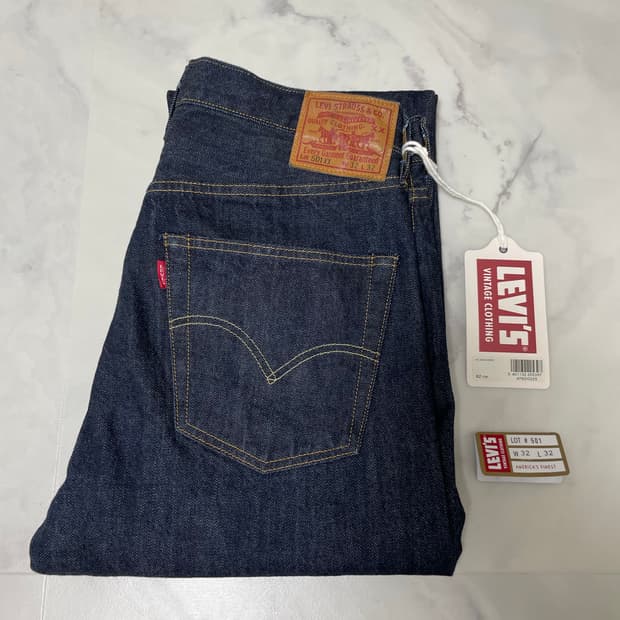 리바이스 LVC 47501 린스드 W32 L32