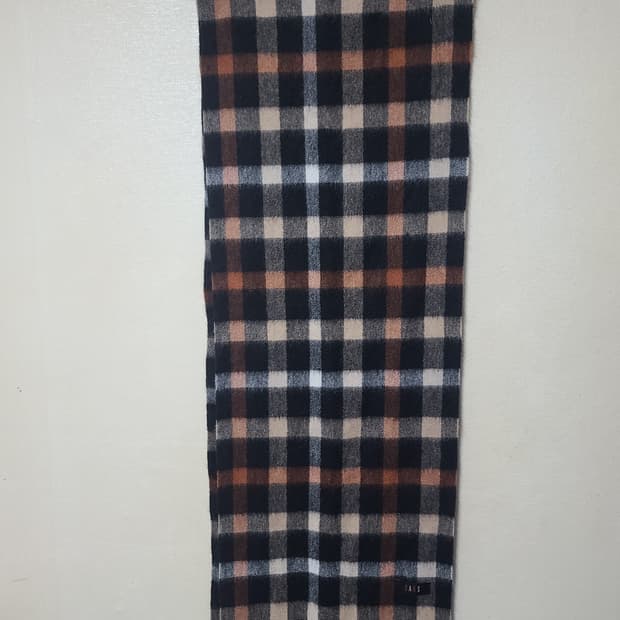 닥스 캐시미어 혼방 체크 머플러