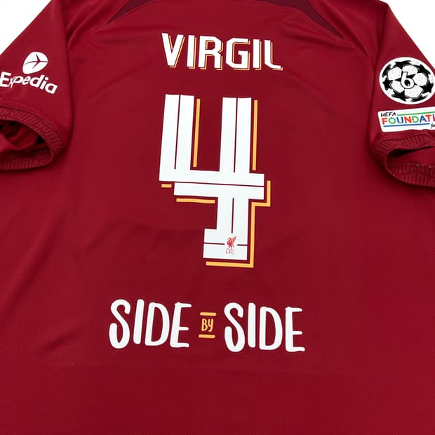 나이키 22-23 리버풀 홈 챔스킷 버질 반 다이크