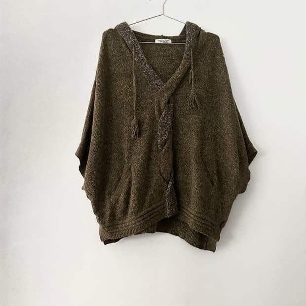 THURSDAY ISLAND button hoody knit 