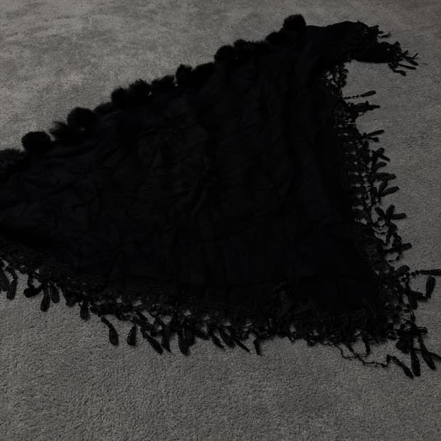 Vintage grunge punk mood muffler