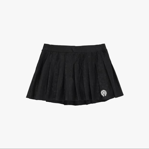 크롬하츠 플리츠 스커트 