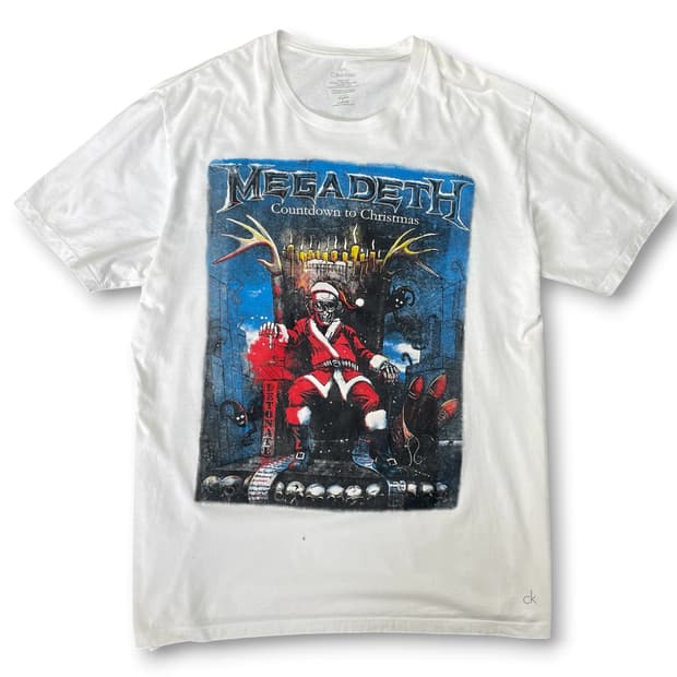 캘빈클라인 메가데스 락 티셔츠 XL