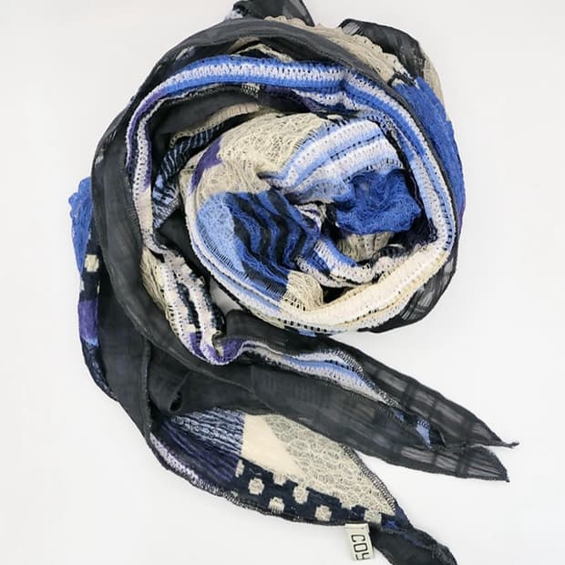 코이세이오 스카프 블루