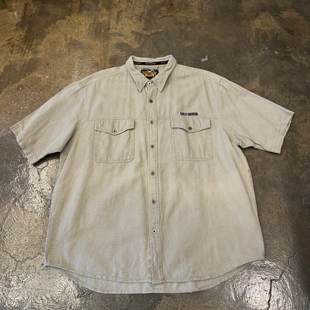 00s Harley Davidson 할리 데이비슨 반팔 셔츠 XXL