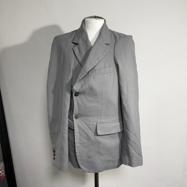 24ss 꼼데가르송 옴므플러스 그레이 폴리자켓s