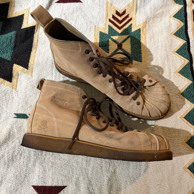 Neighborhood x Adidas Shell toe boots