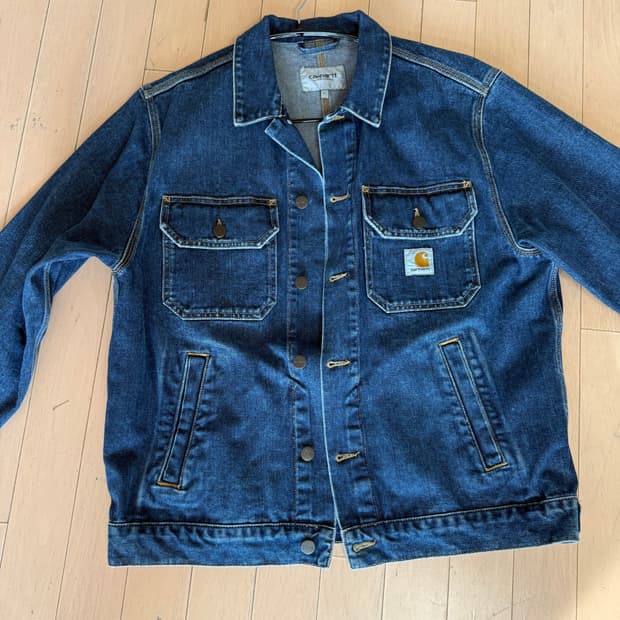 판매) 칼하트wip 스탯슨자켓(stone washed)