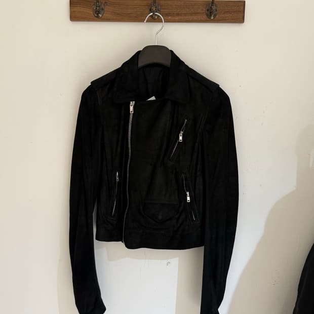 릭오웬스 레더 자켓