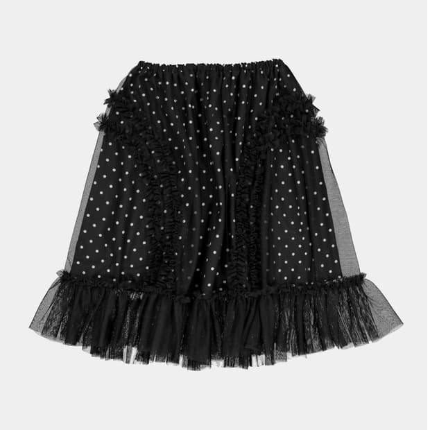 생긴스튜디오 도트 샤 스커트