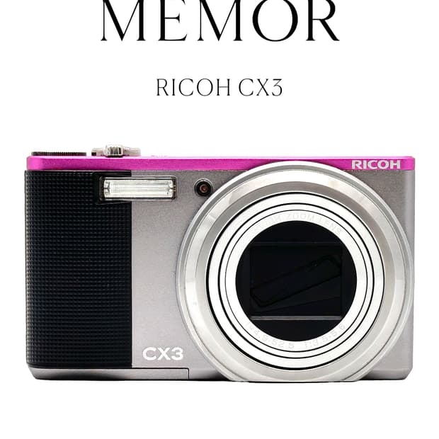 부드러운 느낌 작례☁️RICOH CX3 리코 카메라 / 박스셋