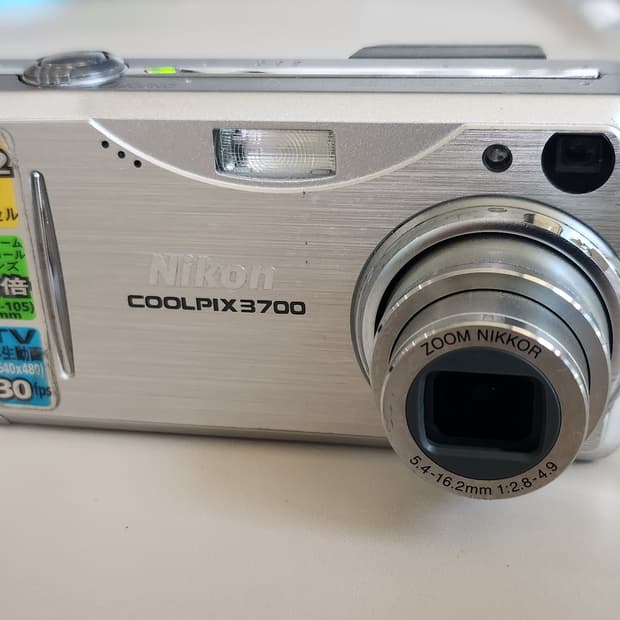 NIKON COOLPIX 3700 빈티지 레트로 디지털카메라