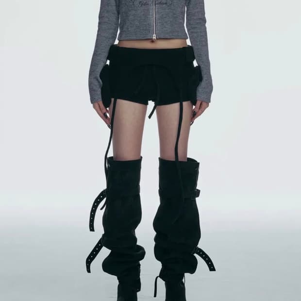 길라아카이브 니트 숏팬츠