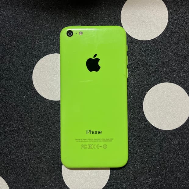 아이폰 5c 그린