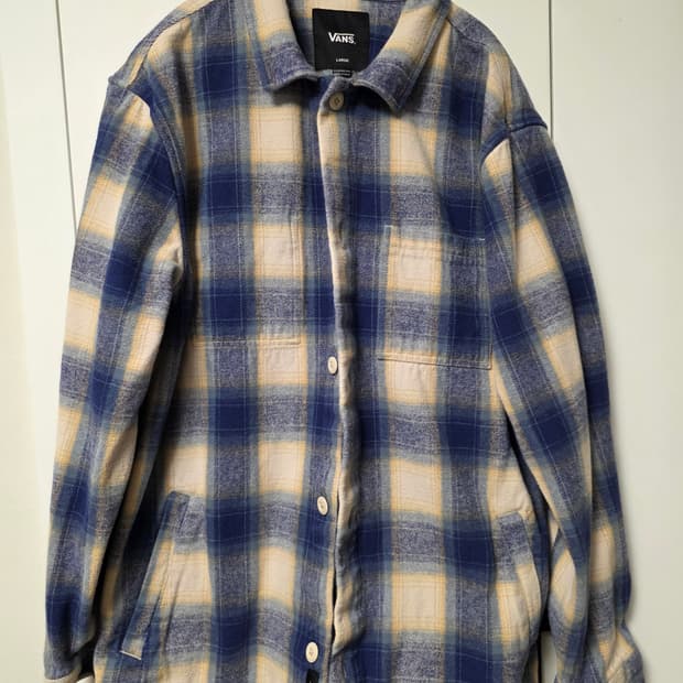 반스 체크 서츠