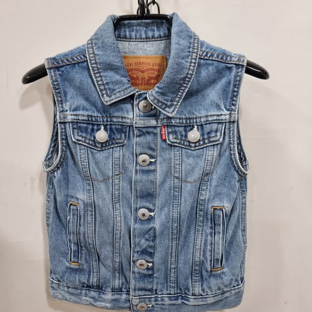 리바이스 키즈 데님 베스트 (D62