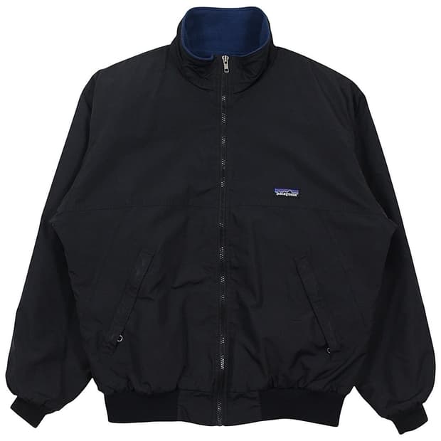 90-00s 파타고니아 쉘드 신칠라 자켓 블랙 빈티지