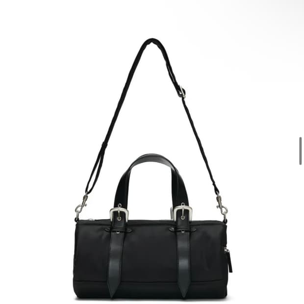 썬번프로젝트 가방Padded Symbol Travel Bag, BLACK