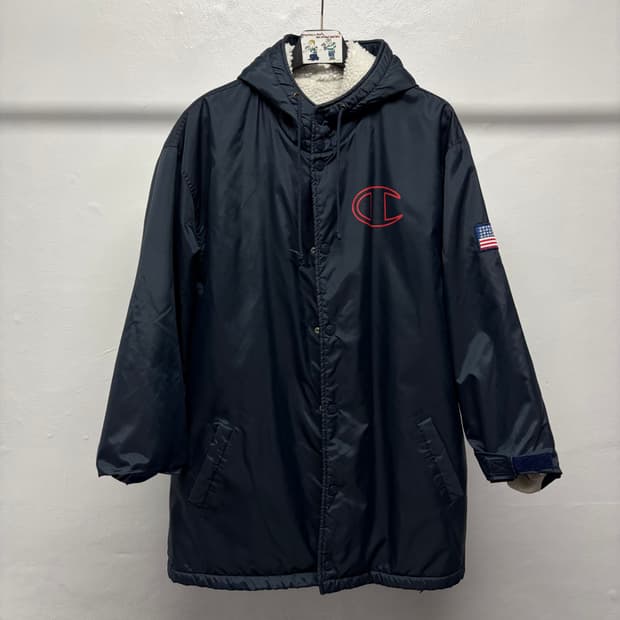 올드스쿨 챔피온 양털 돕바