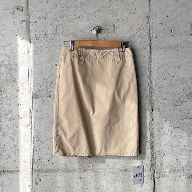 Burberry 버버리 블루 로고 스커트 