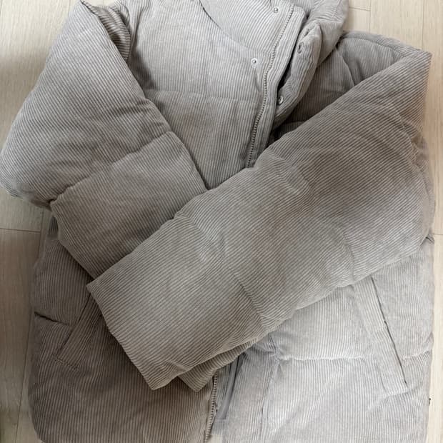 스파오 골지패딩