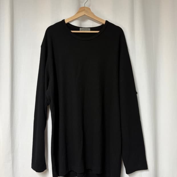 요지야마모토 뿌르옴므 수피마울 120수 티셔츠