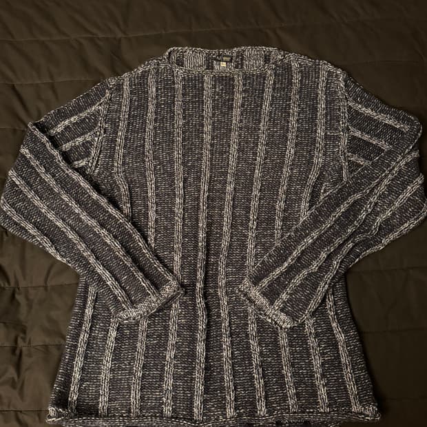 아르마니 진스 이태리 니트