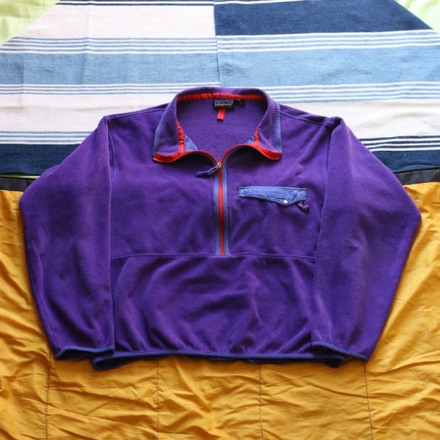 파타고니아 90s 풀 오버 타입 3/4 신칠라 집업