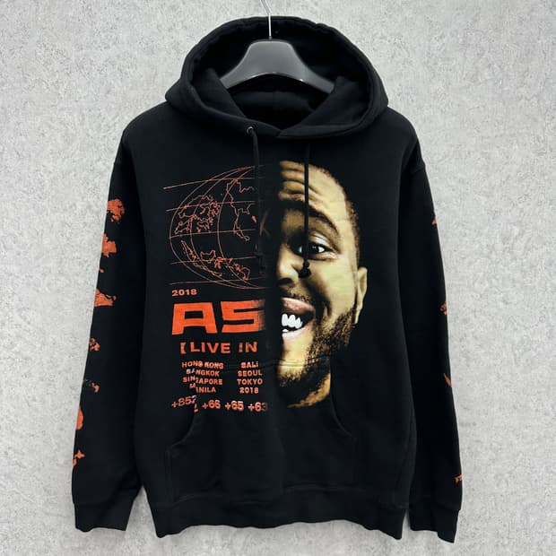 95 더 위켄드 2018 XO 아시아투어 남자 후드티
