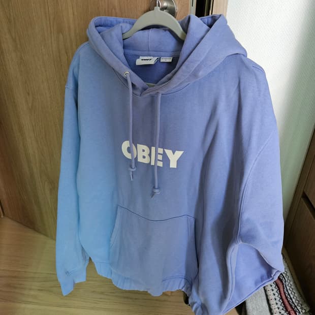 오베이 기모 후드